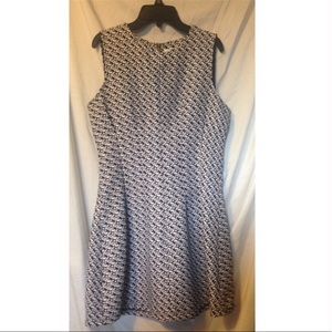 Black/White Pattern Dress